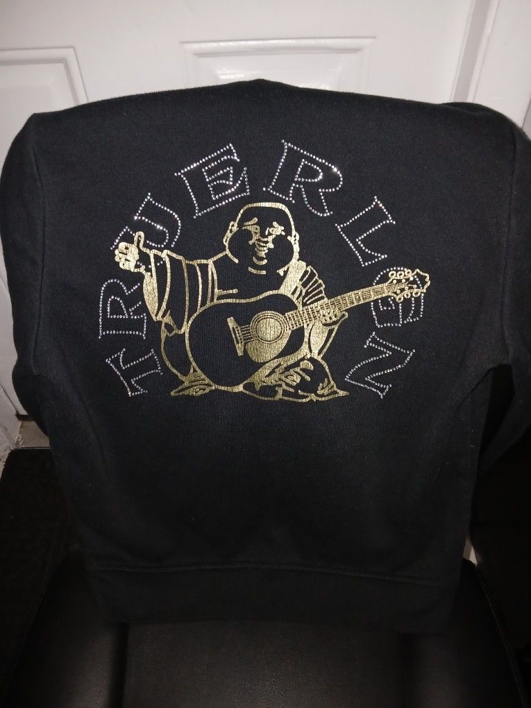 True Religion zip up hoodie