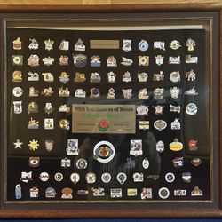 Vintage 98th Tournament of Roses Official Cloisonne Pin Collection “A World of Wonders”