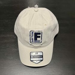 Dayton Flyers Adjustable Ball Cap, Beige/Navy, NEW