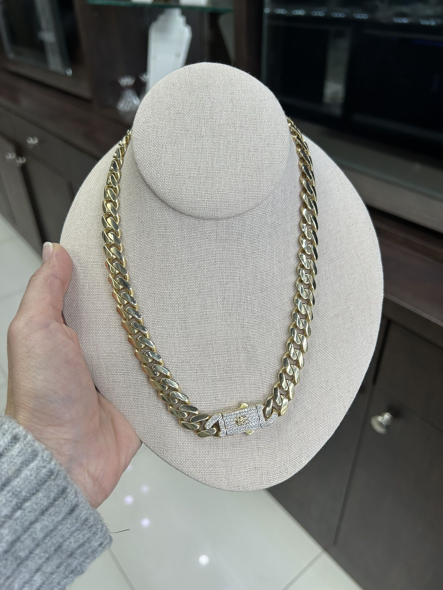Chain Yellow Gold 14k. Monaco