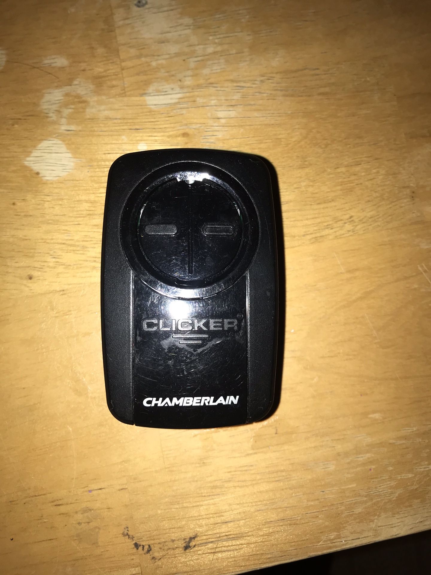 Chamberlaine clicker garage door gate opener