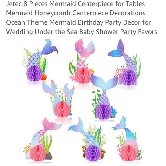 Mermaid Centerpieces For Tables