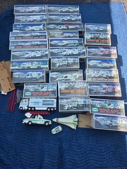 Hess toy truck lot