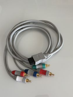 Nintendo Wii Component AV Cable Audio & Video 