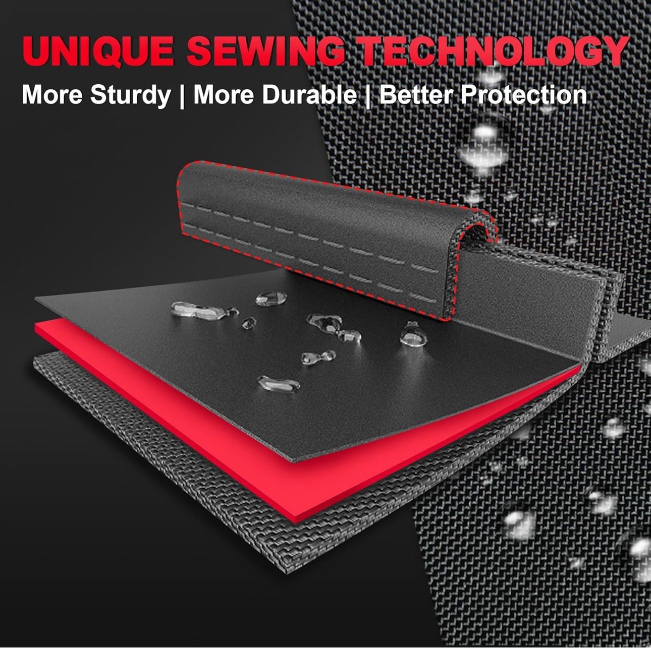 Funda rectangular para muebles de patio, funda de mesa de 110 pulgadas para exteriores, impermeable y resistente, juego de fundas de sofá grande 600D