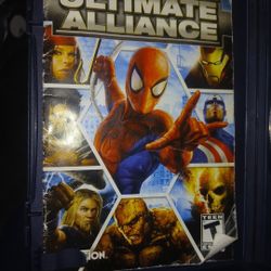 Marvel Ultimate Alliance - Playstation 3 Or For A Playstation 2 Or Wii Console I'm Not To Sure 