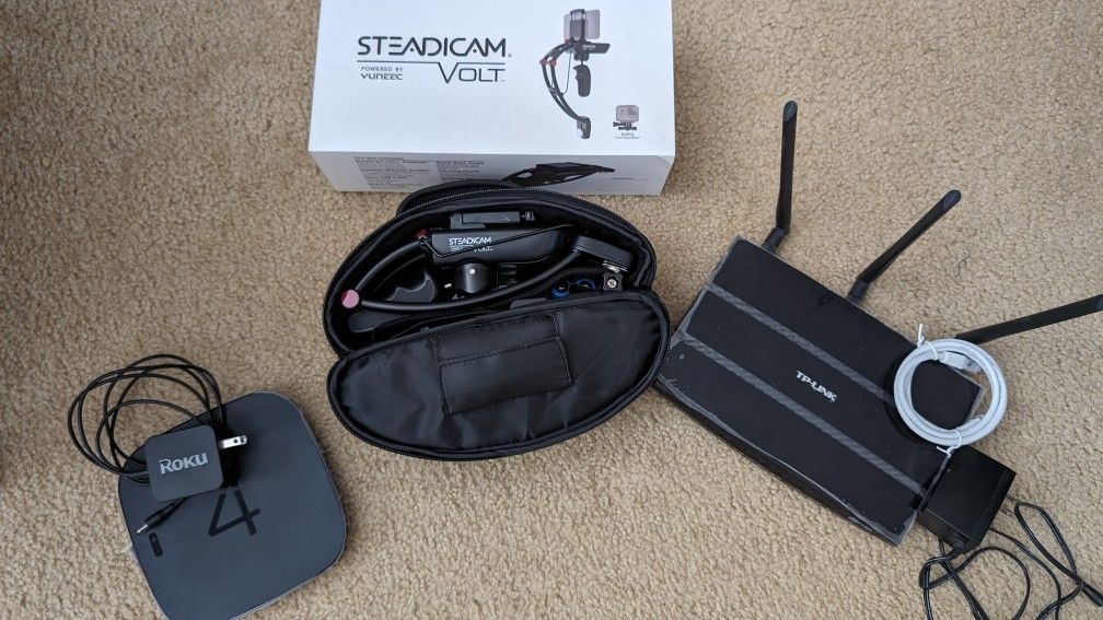 Electronics Bundle - Roku, Router, Gimbal