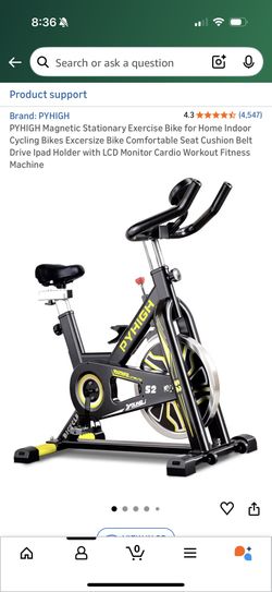 Home exercise bike