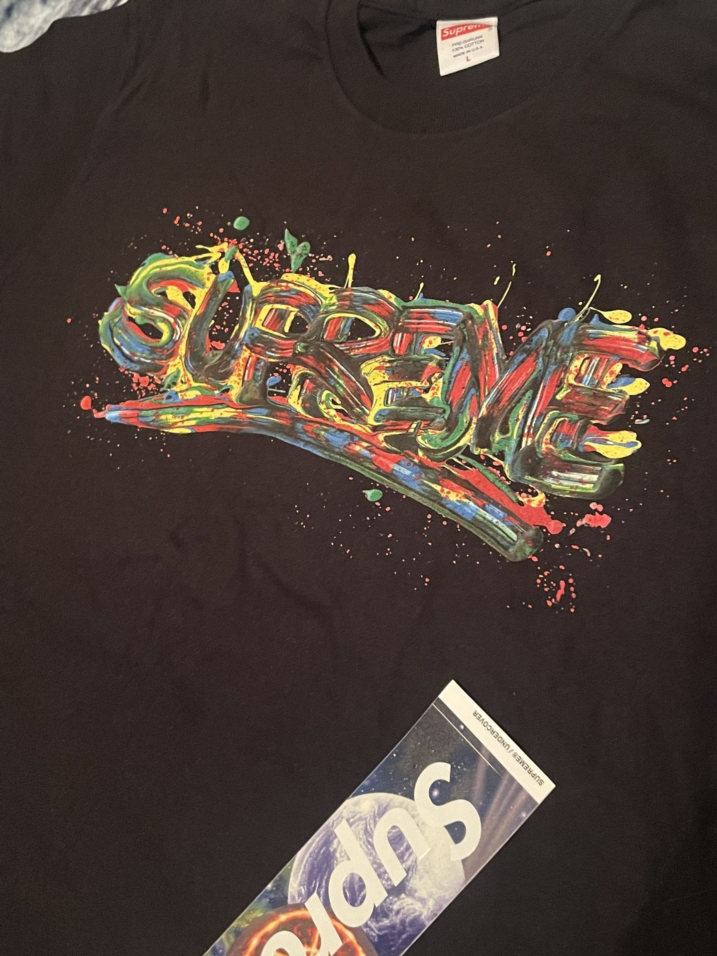 Supreme Paint Logo Tee