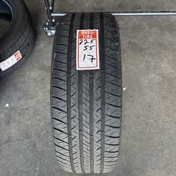 Used tire size 225 55 VR 17 brand Douglas touring all season listed at$ 45.00