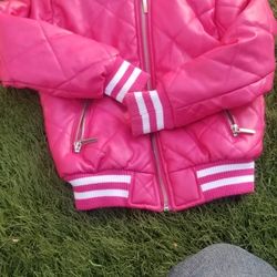 Pink Youth Jacket Size 4 $10