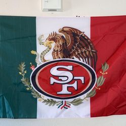 San Francisco 49ers 3’x5’ Mexican Flag! Awesome Mother's Day Gift! $20