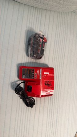 M18 Charger and 5 XC battery