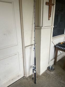 Okuna and Abu Garcia fishing poles
