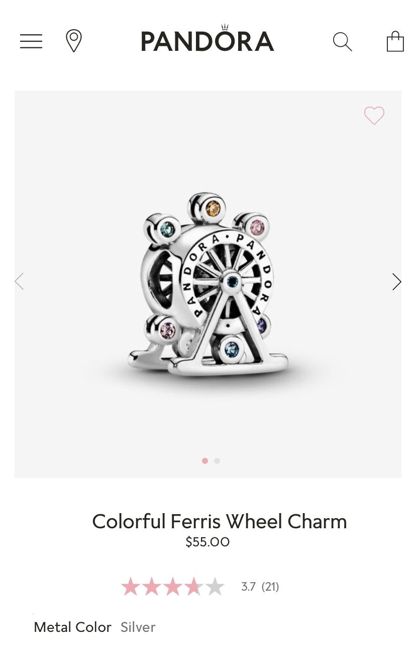 Ferris wheel charm