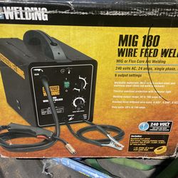 Chicago Electric Mig 180 Wire Feed Welder $175