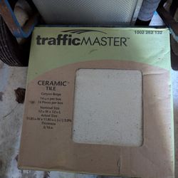 Ceramic Tile, Canyon Beige, 12"X 12"