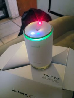 Car air diffuser with red star lights