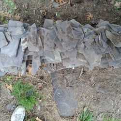 Free Slate  Pieces  Curb Alert!     CHERRY St, WALTHAM