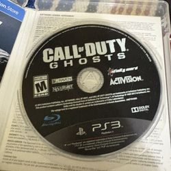 call of duty gost ps3