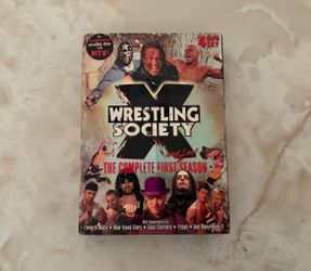 Wrestling Society X MTV The Complete First And Last Season DVD 4-Disc Set SEALED