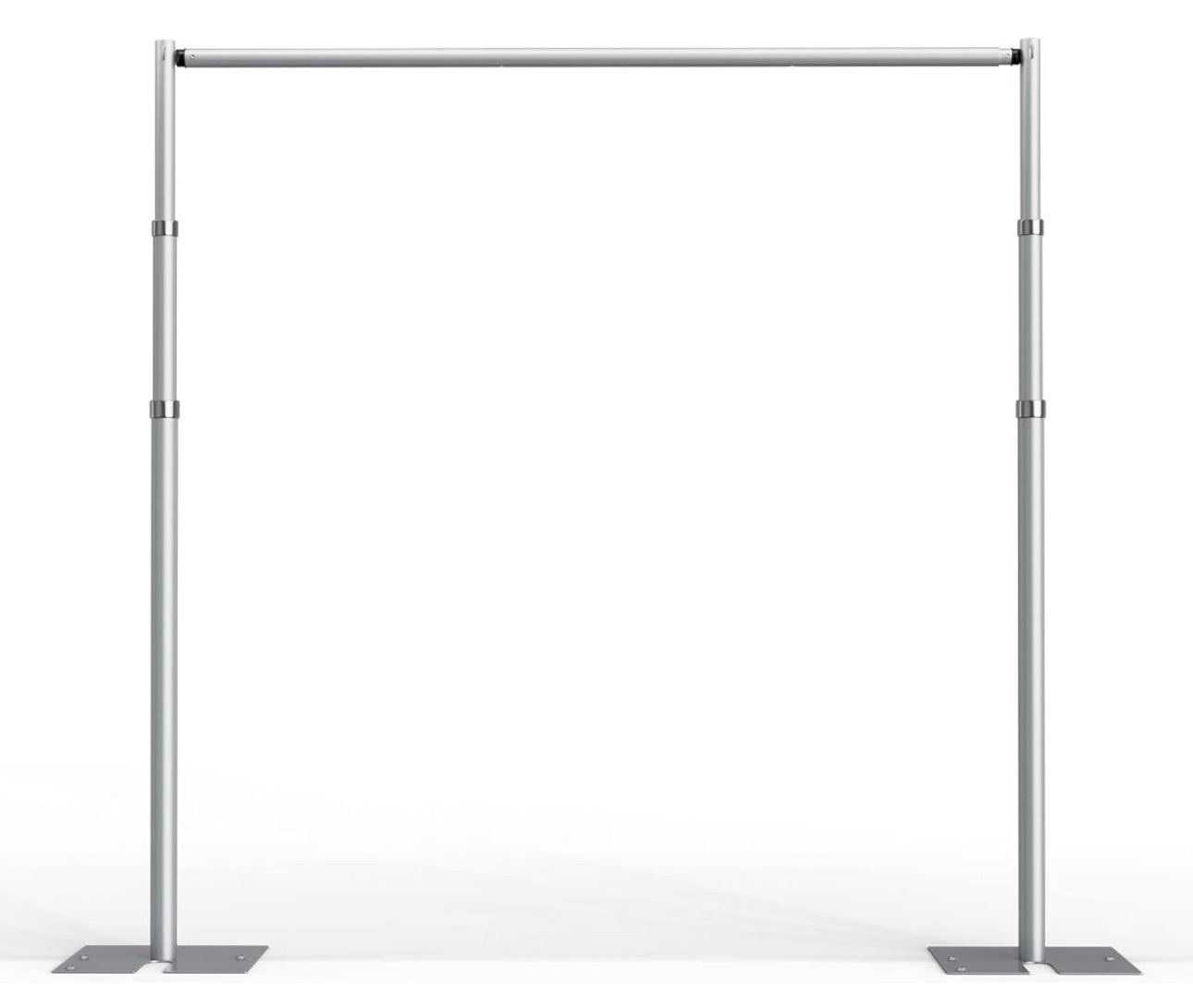 EMART Pipe and Drape Backdrop Stand Kit, Backdrop Stand Heavy Duty 10ftx10ft, Adjustable Metal Frame for Backdrop, Background Stand Backdrop for Weddi