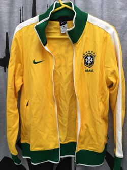 Brazil national soccer team jacket brand new Medium!