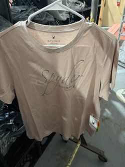 Women's Spyder Short Sleeve Tee XL Mushroom