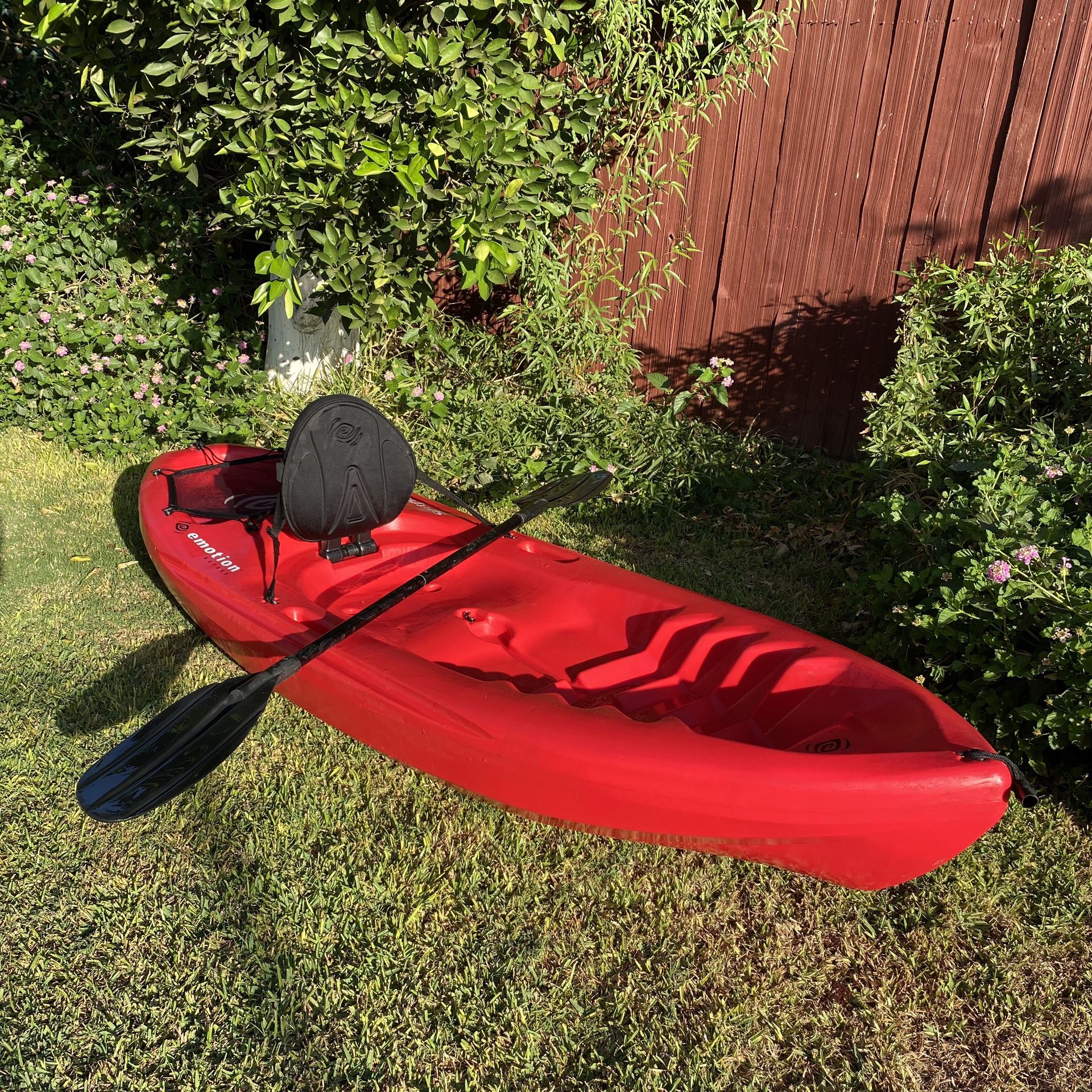 Sit-On Kayak with Paddle