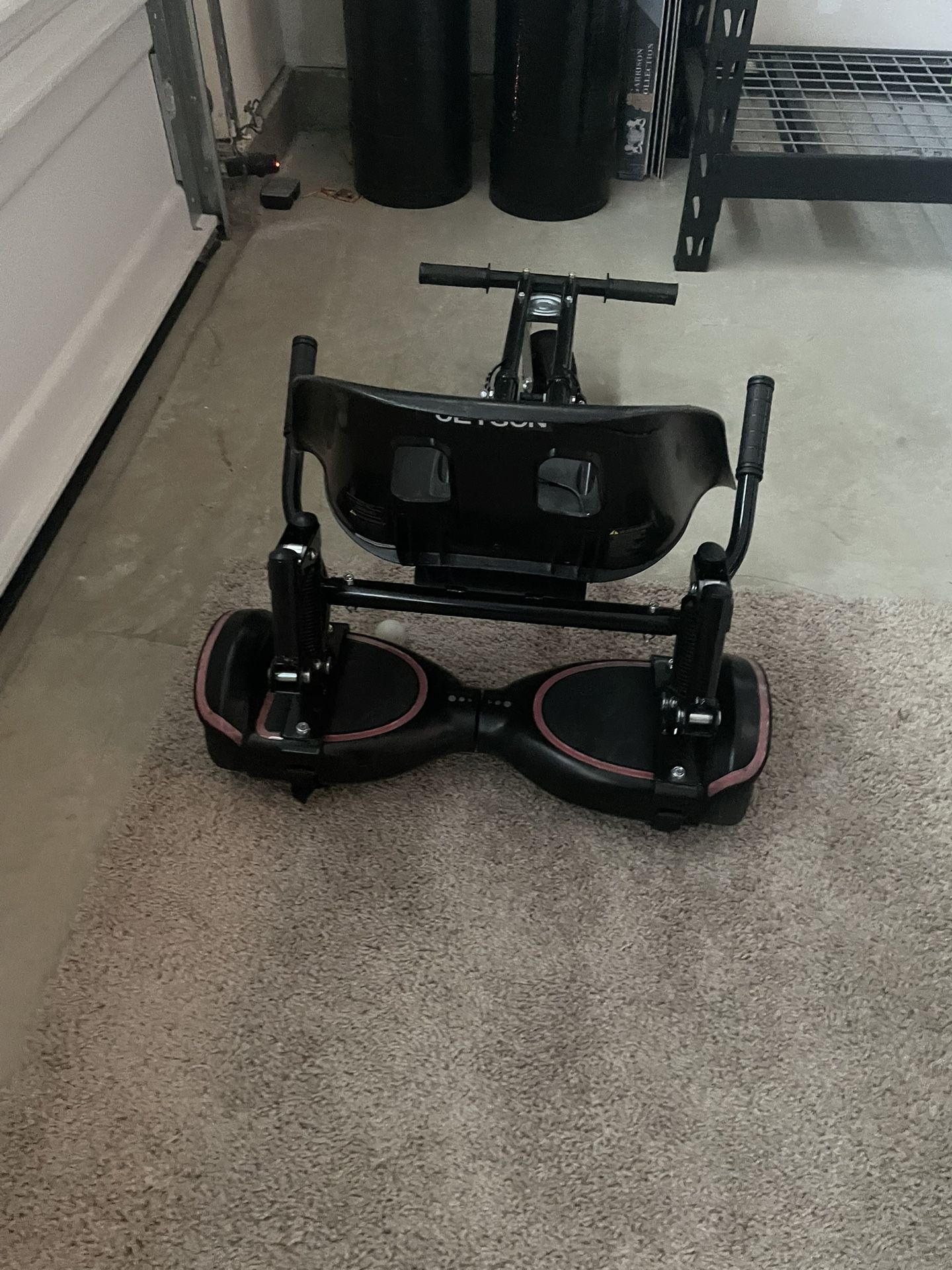 Jetson 2.0 Hover Board With Go kart Attachment