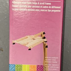 Frank A. Edmunds Split Rail Scroll Frame Set and Universal Craft Stand Bundle