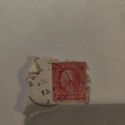 Rare George Washington 2 Cent Stamp 