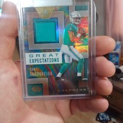 Left-handed Rookie Rookie Patch Tua Miami Dolphins