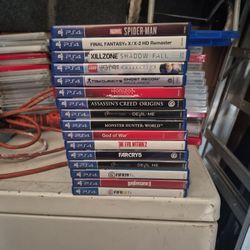 Ps4 Games [ask about prices]