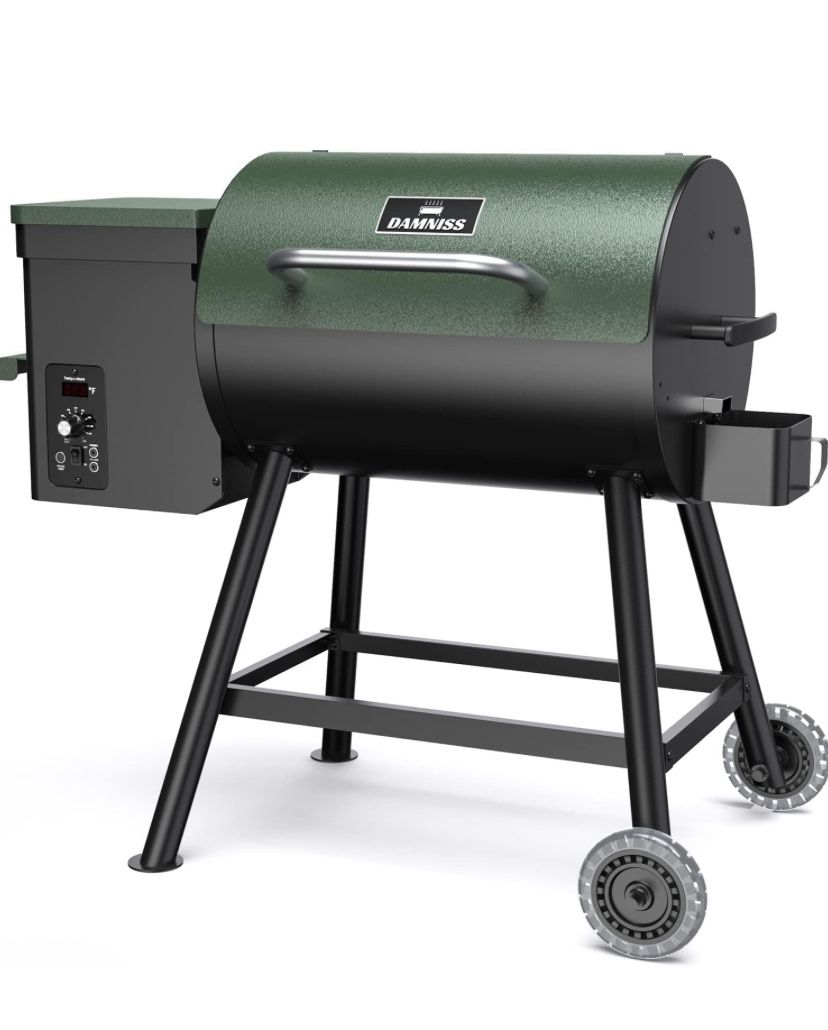 Pellet Smoker Grill BBQ 8-in-1 | Electric Outdoor Cooker