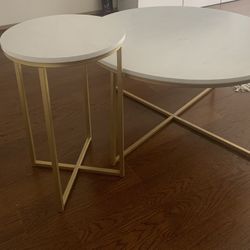 Coffee Table With Mini Side Table 