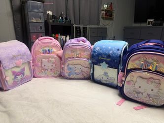 Sanrio Kids Backpacks – Hello Kitty & Cinnamoroll