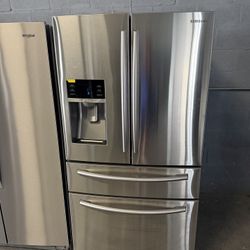 36” SAMSUNG FRIDGE REFRIGERATOR NEVERA HELADERA FRIO REFRIGERADOR GOOD CONDITION DELIVERY 🚚 FREE WARRANTY 100 DAYS 7️⃣8️⃣6️⃣4️⃣2️⃣0️⃣1️⃣3️⃣4️⃣7️⃣