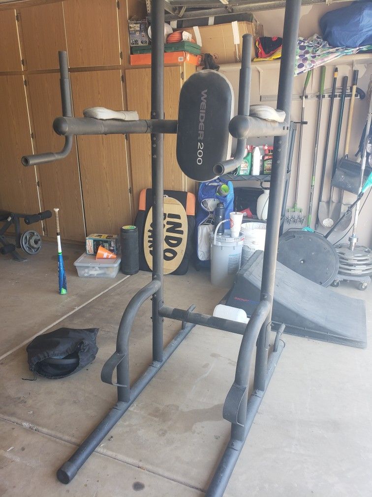Captains Chair Pull Up Dip Station