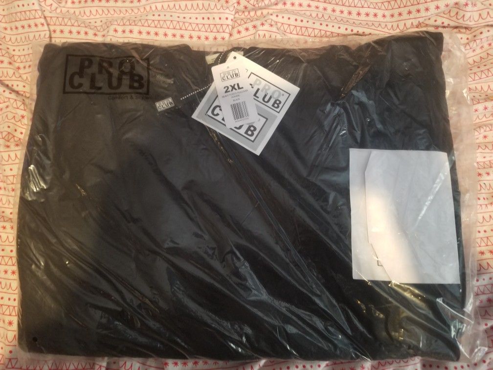 Pro Club Men\'s Heavyweight Pullover Hoodie Size Xxl