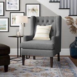 Beautiful Accent Chair Office Chairs Den Chairs Living Room Furniture Wingback Chairs Brand New Two Colors