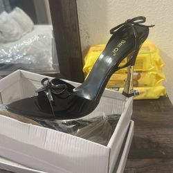 Dark Brown Heel Size 10