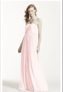Petal pink / blush David’s bridal dress