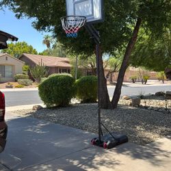 Portable & Height Adjustable Basketball Hoop