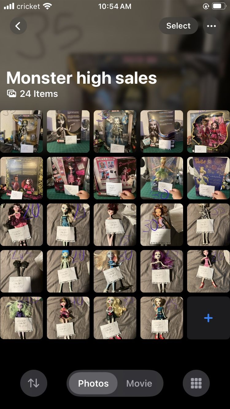 Monster High Dolls (zoom In To Photo)