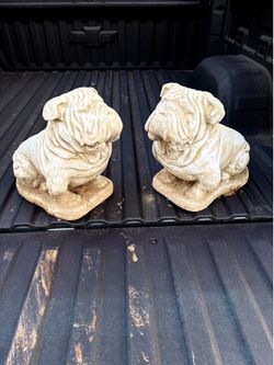 15x14 Inch Very Heavy Cement Dogs