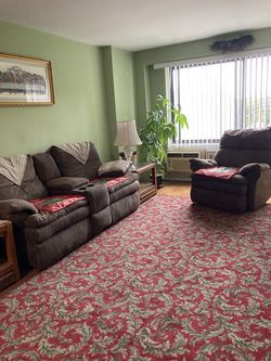 3ft wide 3ft deep rocking  chair   7ft long 3ft deep  love seat