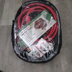 Car Jumper Cables 12ft 10 Gauge Thick New B5