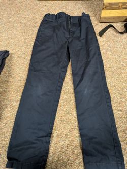 3 blue boys khakis