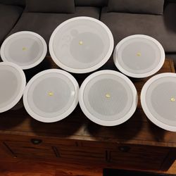 Atlas Sound Ceiling Mount Speaker System w/Subwoofer